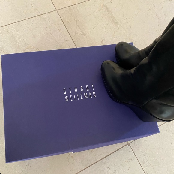 Brand new never been worn original Stuart Weitzman, Molten 2 boots wedge boot. - Picture 5 of 11